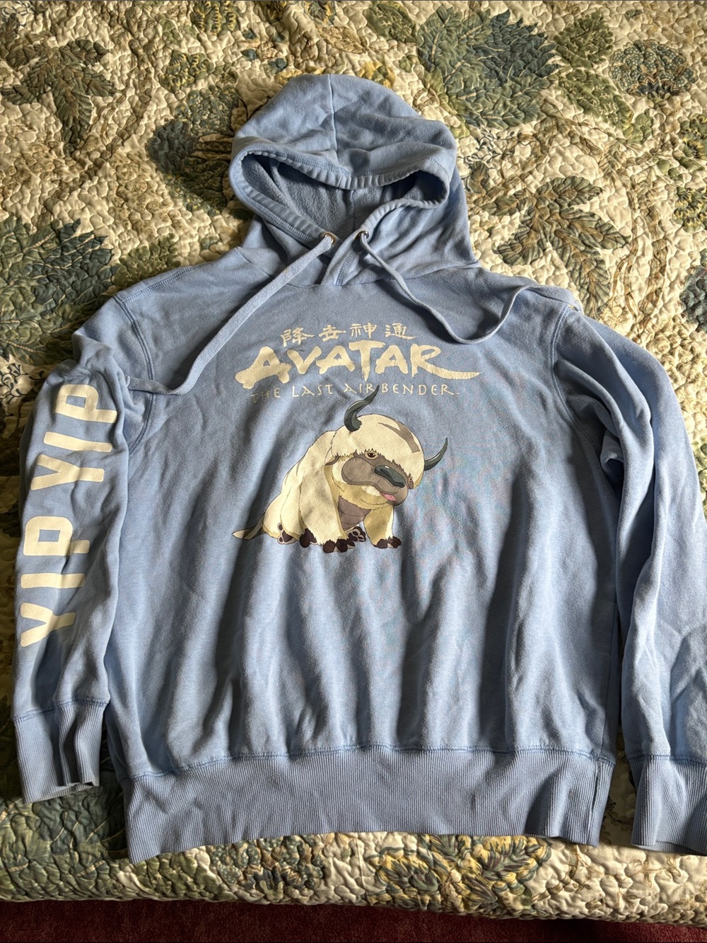 Nickelodeon Avatar Appa Light Blue Hoodie